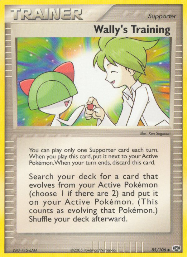 Wally's Training (85/106) [EX: Emerald] Pokémon