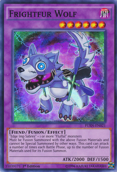 Frightfur Wolf [FUEN-EN021] Super Rare Yu-Gi-Oh!