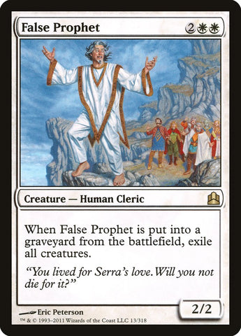 False Prophet [Commander 2011] Magic: The Gathering