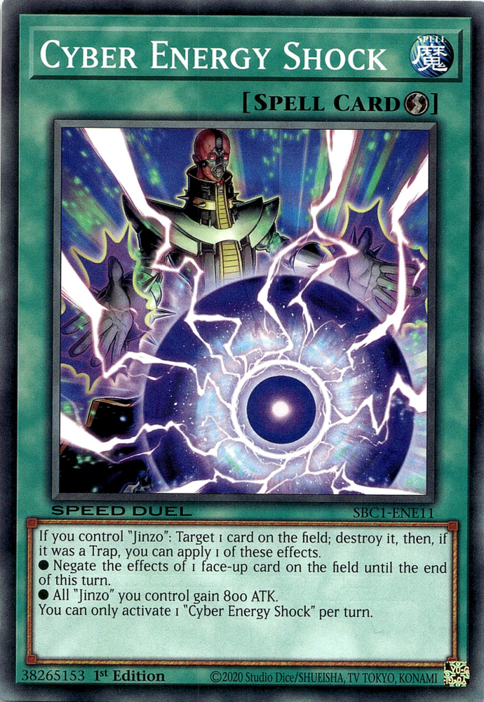 Cyber Energy Shock [SBC1-ENE11] Common Yu-Gi-Oh!