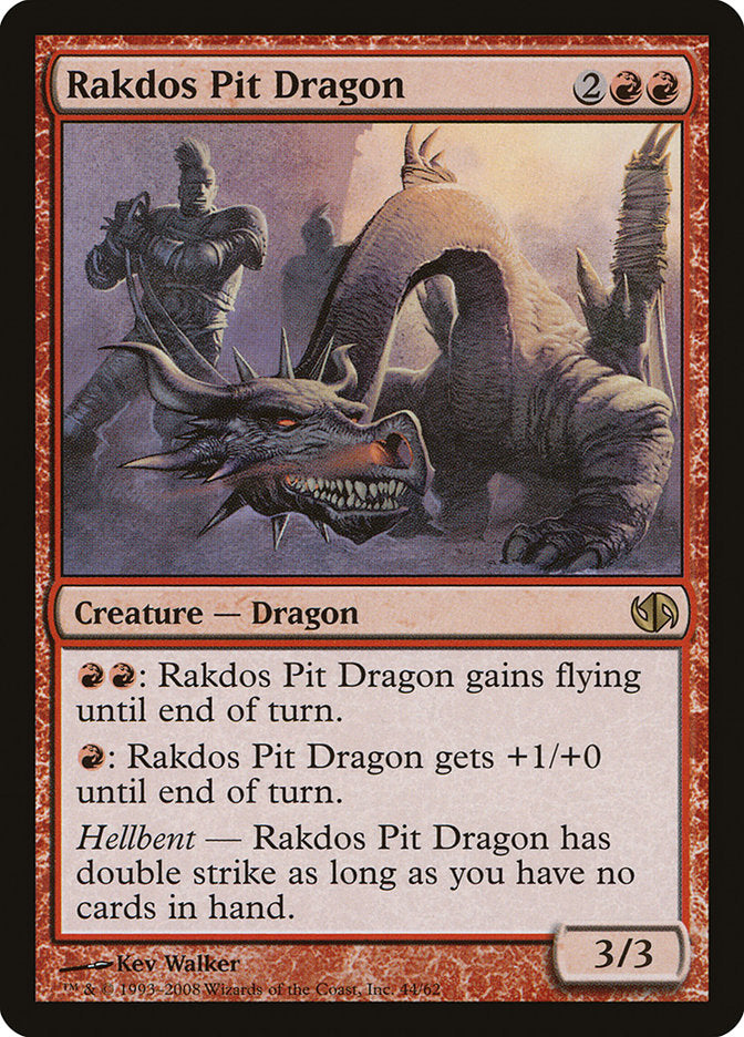 Rakdos Pit Dragon [Duel Decks: Jace vs. Chandra] Magic: The Gathering