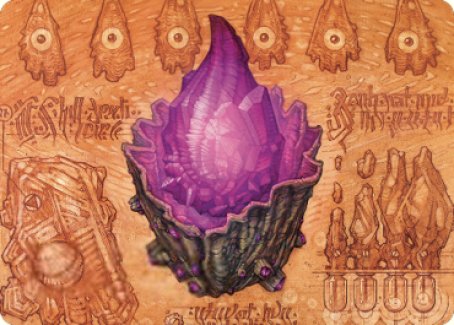 Thorn of Amethyst Art Card [The Brothers' War Art Series] Magic: The Gathering