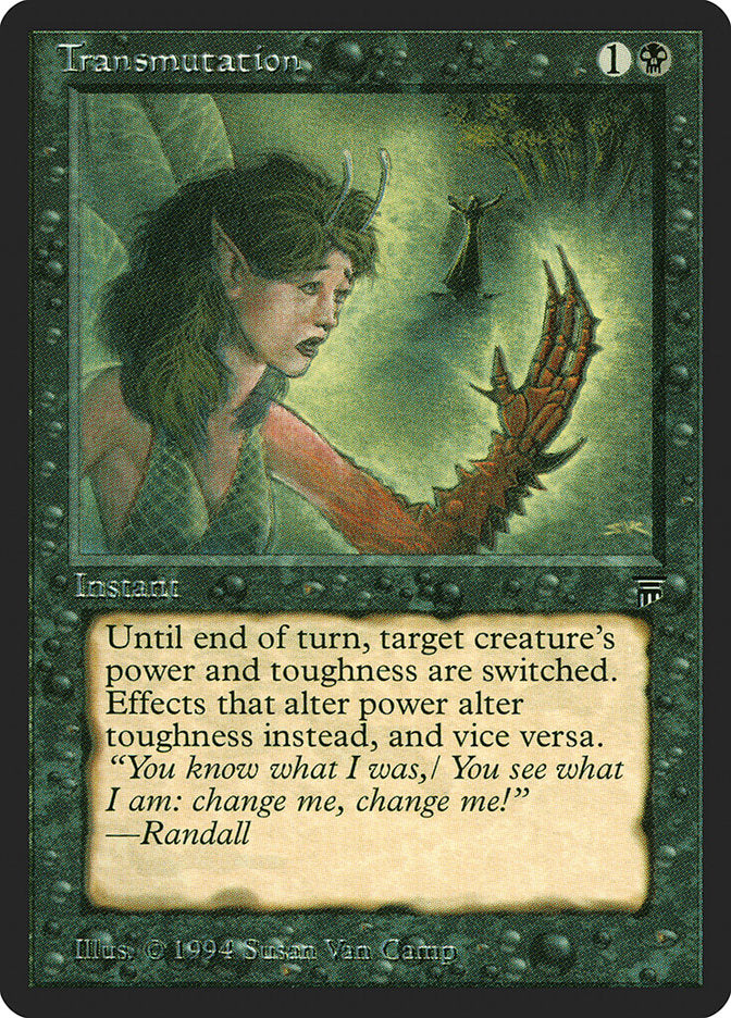 Transmutation [Legends] Magic: The Gathering