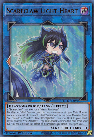 Scareclaw Light-Heart [POTE-EN050] Ultra Rare Yu-Gi-Oh!