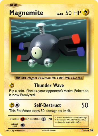 Magnemite (37/108) [XY: Evolutions] Pokémon