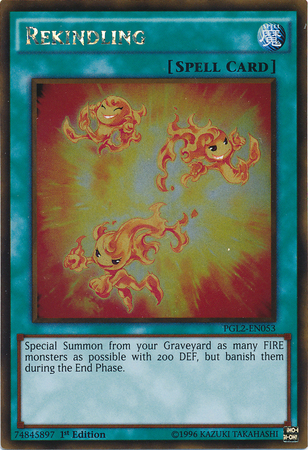 Rekindling [PGL2-EN053] Gold Rare Yu-Gi-Oh!