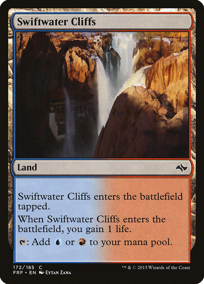 Swiftwater Cliffs [Fate Reforged] Magic: The Gathering