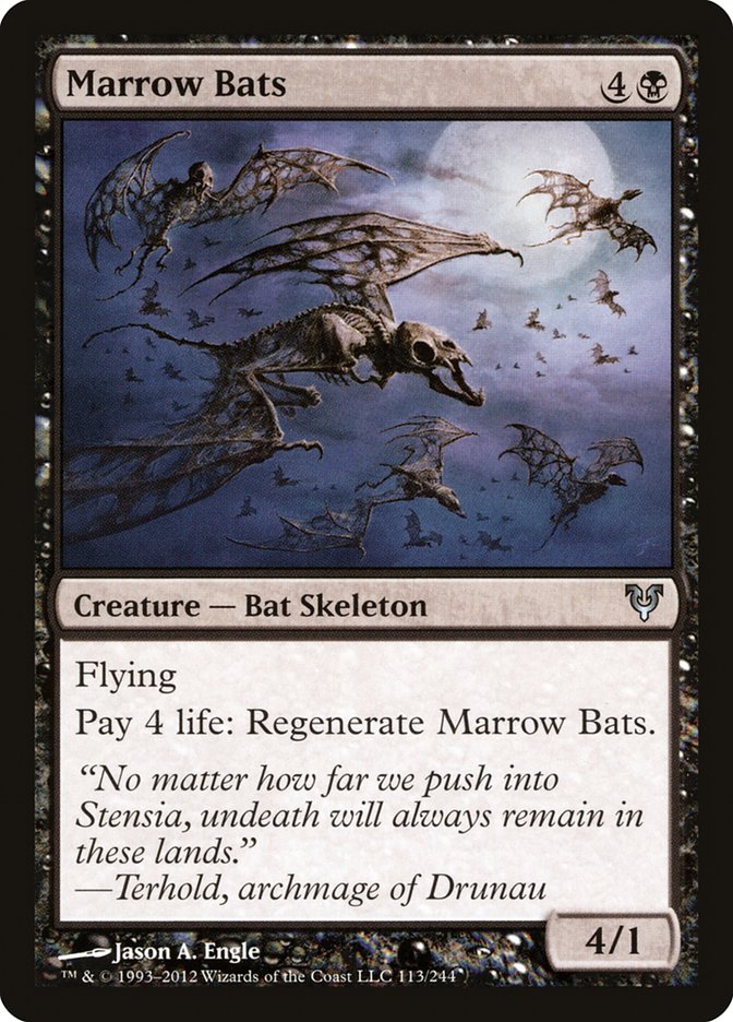 Marrow Bats [Avacyn Restored] Magic: The Gathering
