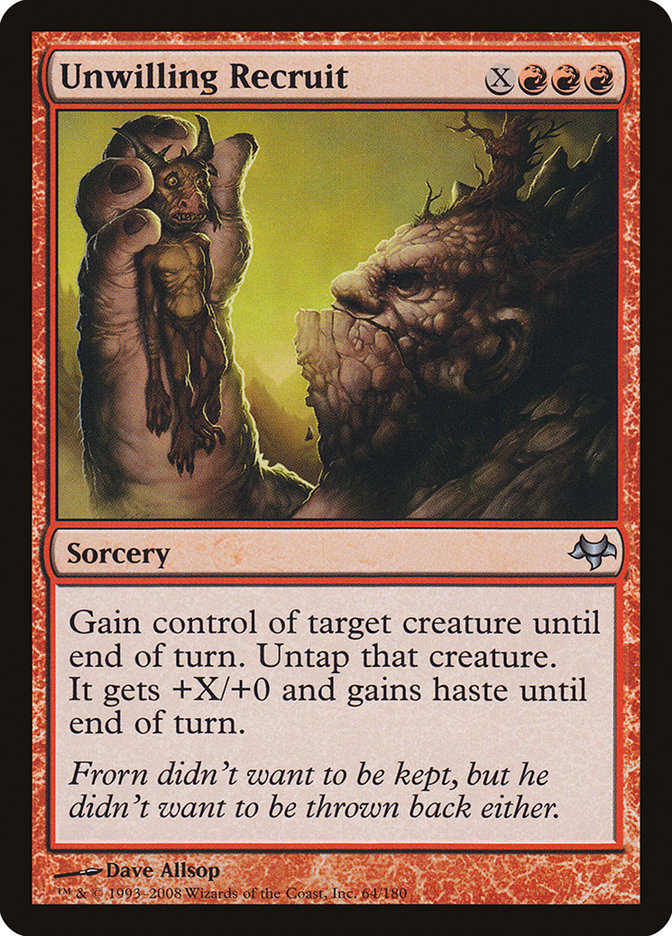 Unwilling Recruit [Eventide] Magic: The Gathering