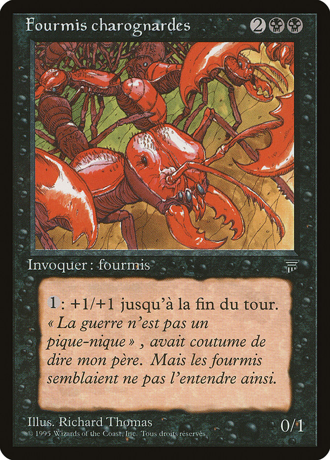 Carrion Ants (French) - "Fourmis charognardes" [Renaissance] Magic: The Gathering