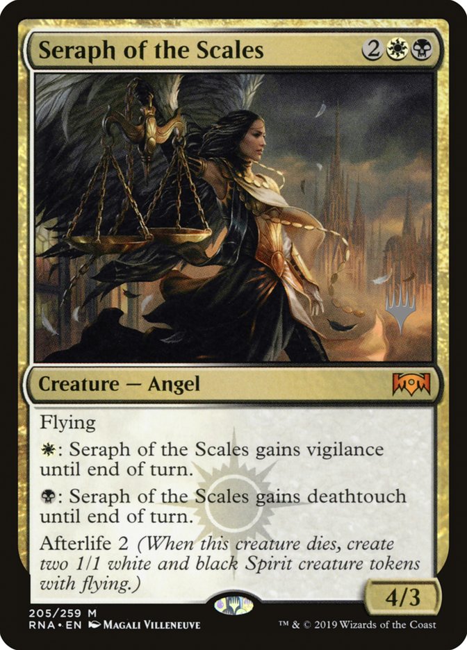 Seraph of the Scales (Promo Pack) [Ravnica Allegiance Promos] Magic: The Gathering