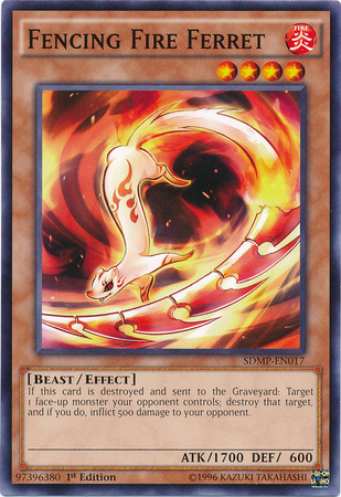 Fencing Fire Ferret [SDMP-EN017] Common Yu-Gi-Oh!