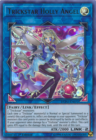 Trickstar Holly Angel [DUPO-EN072] Ultra Rare Yu-Gi-Oh!
