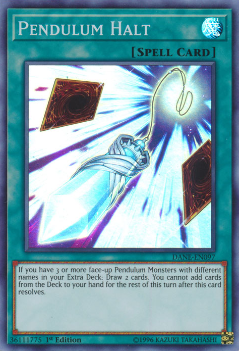 Pendulum Halt [DANE-EN097] Super Rare Yu-Gi-Oh!