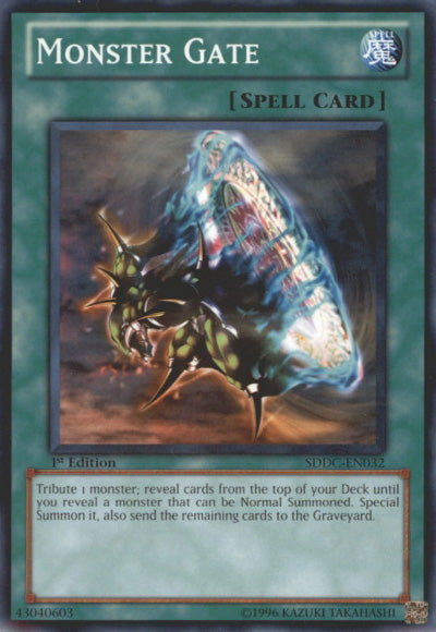 Monster Gate [SDDC-EN032] Common Yu-Gi-Oh!