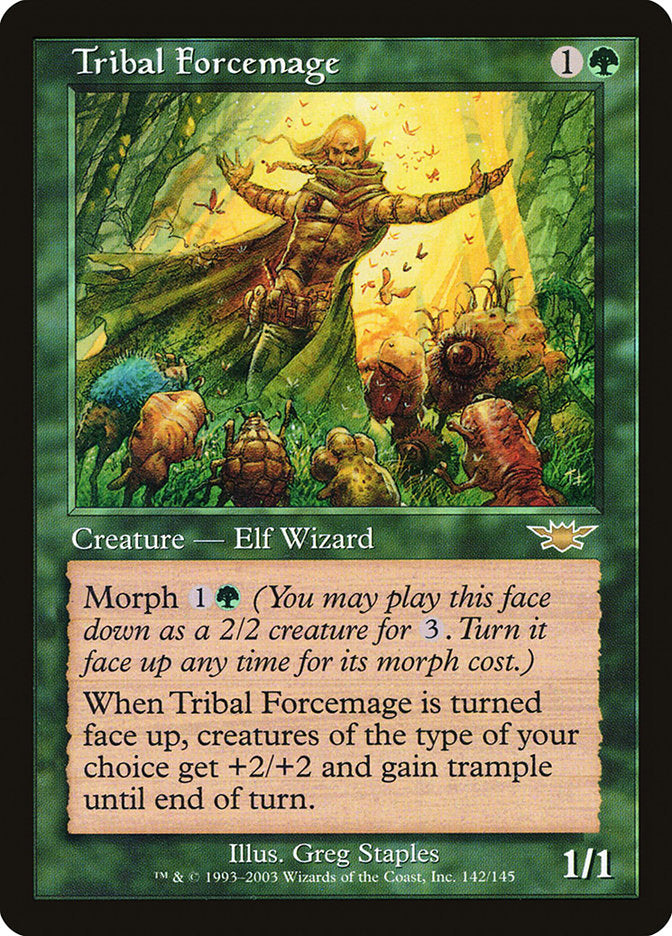 Tribal Forcemage [Legions] Magic: The Gathering