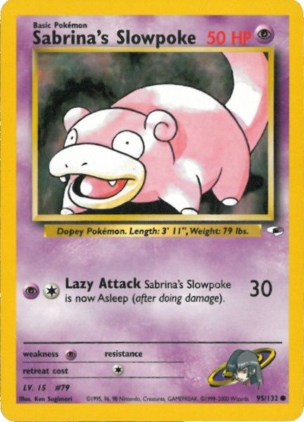 Sabrina's Slowpoke (95/132) [Gym Heroes Unlimited] Pokémon