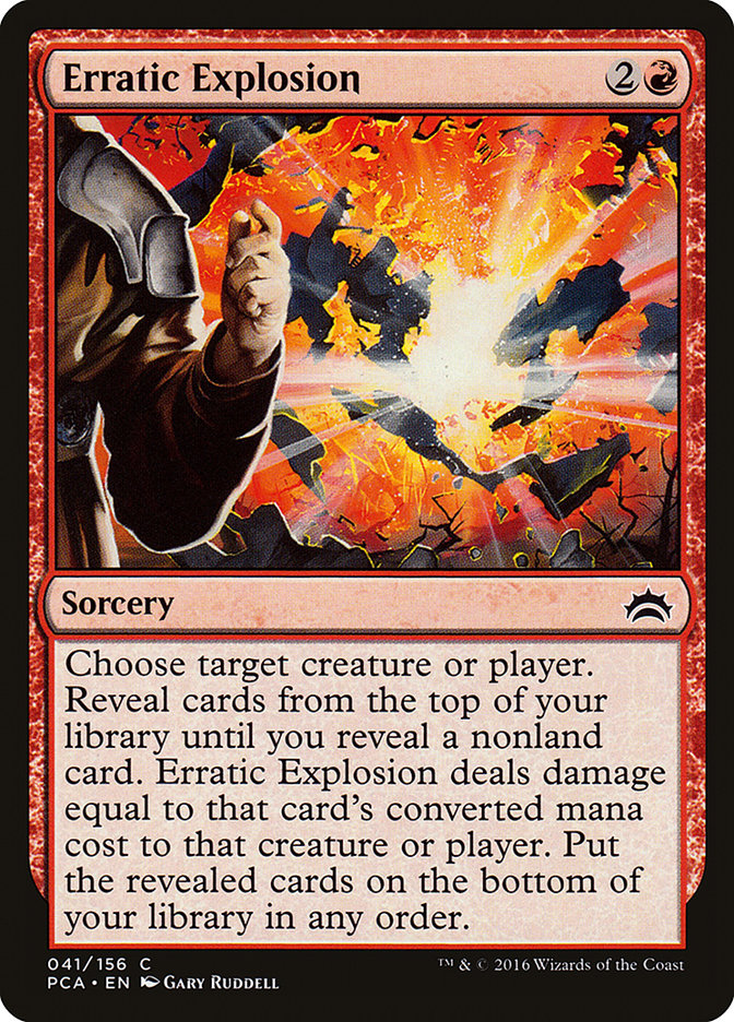 Erratic Explosion [Planechase Anthology] Magic: The Gathering