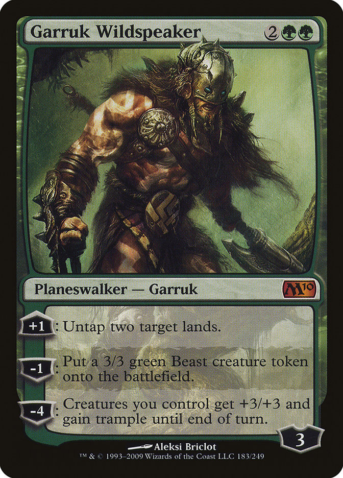 Garruk Wildspeaker [Magic 2010] Magic: The Gathering