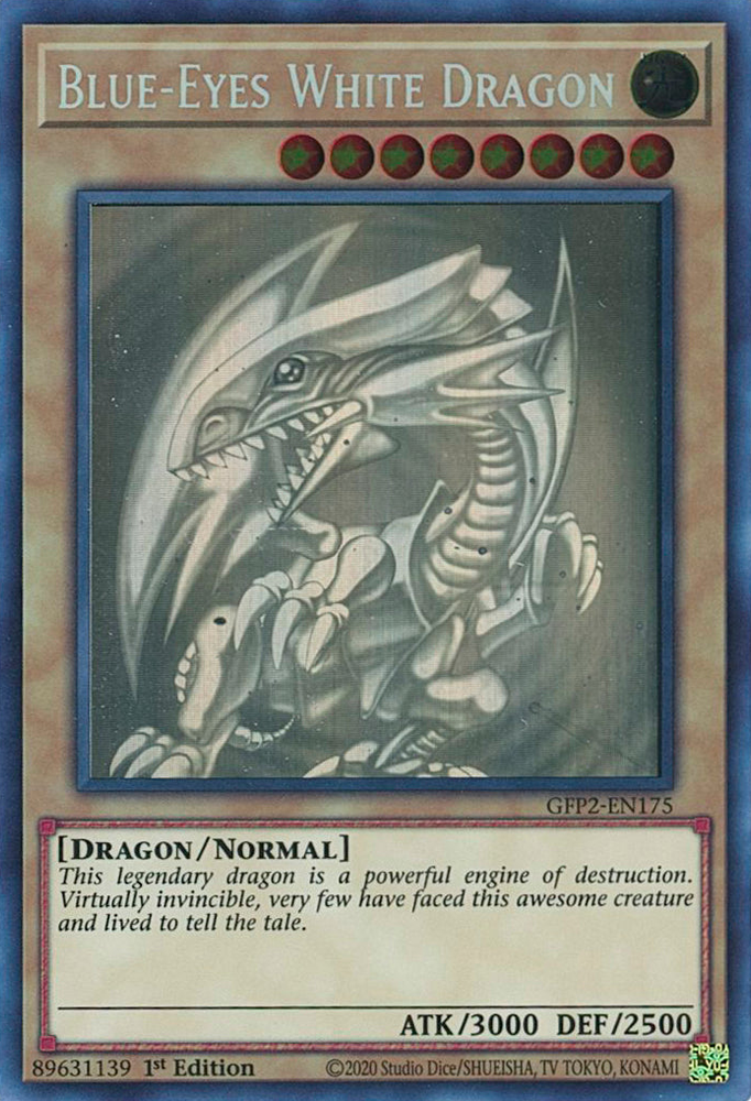 Blue-Eyes White Dragon [GFP2-EN175] Ghost Rare Yu-Gi-Oh!