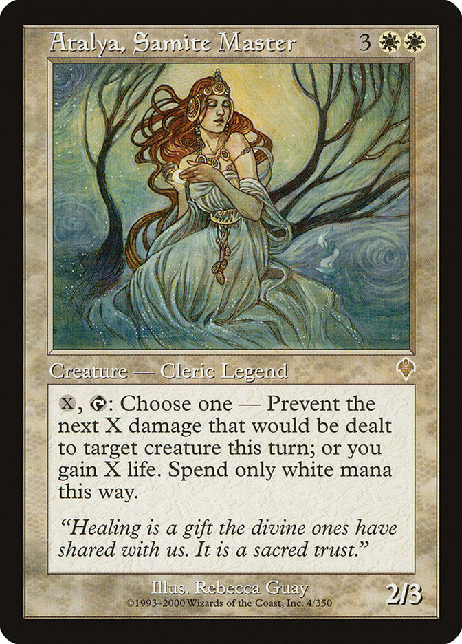 Atalya, Samite Master [Invasion] Magic: The Gathering