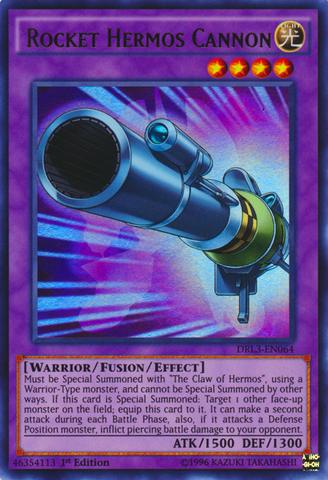 Rocket Hermos Cannon [DRL3-EN064] Ultra Rare Yu-Gi-Oh!