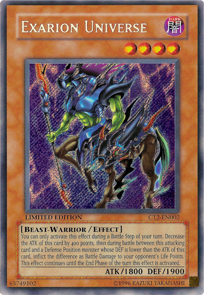 Exarion Universe [CT2-EN002] Secret Rare Yu-Gi-Oh!
