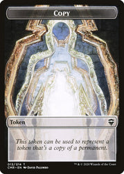 Copy (013) // Salamander Warrior Double-Sided Token [Commander Legends Tokens] Magic: The Gathering