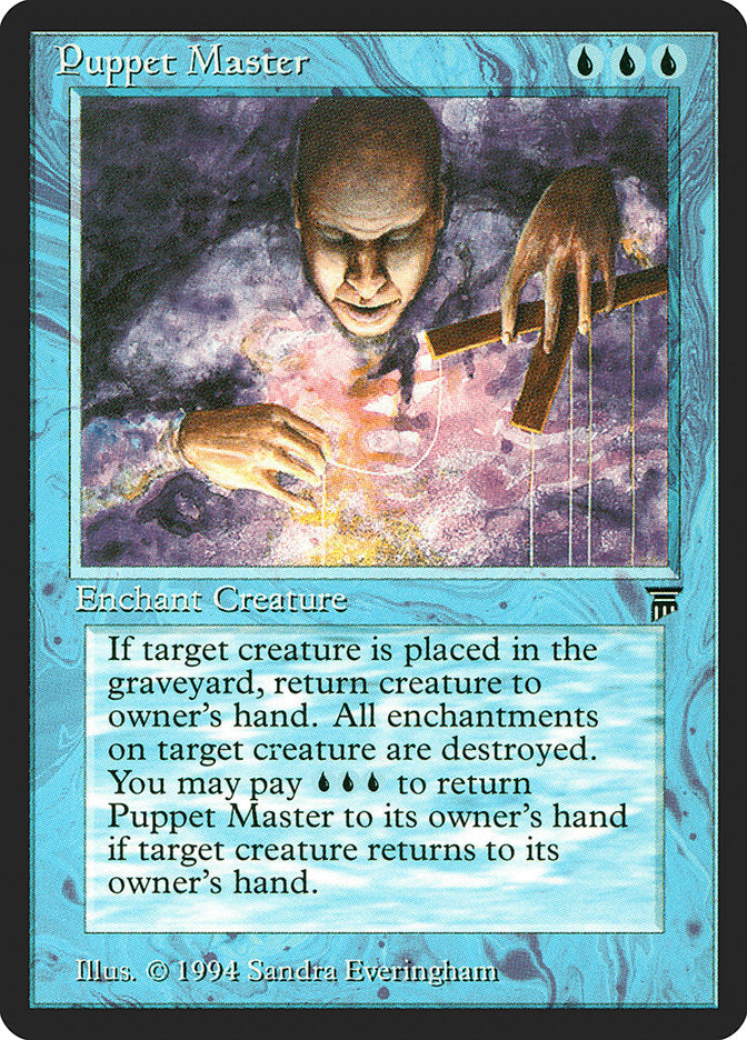 Puppet Master [Legends] Magic: The Gathering