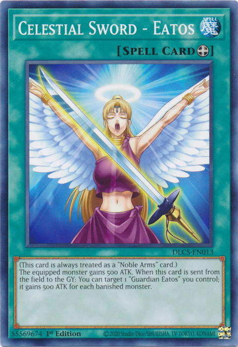 Celestial Sword - Eatos [DLCS-EN013] Common Yu-Gi-Oh!
