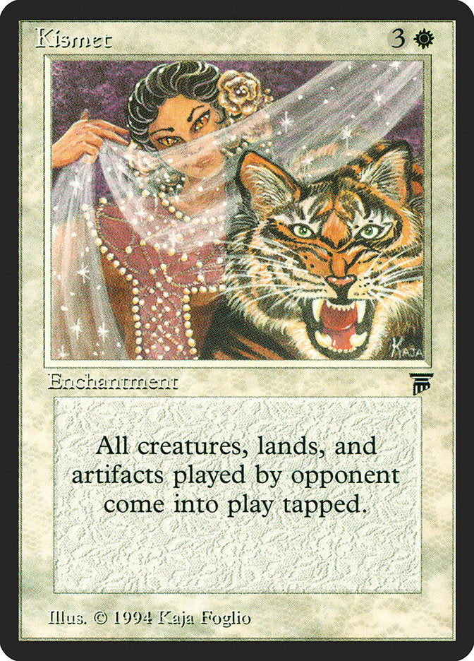 Kismet [Legends] Magic: The Gathering