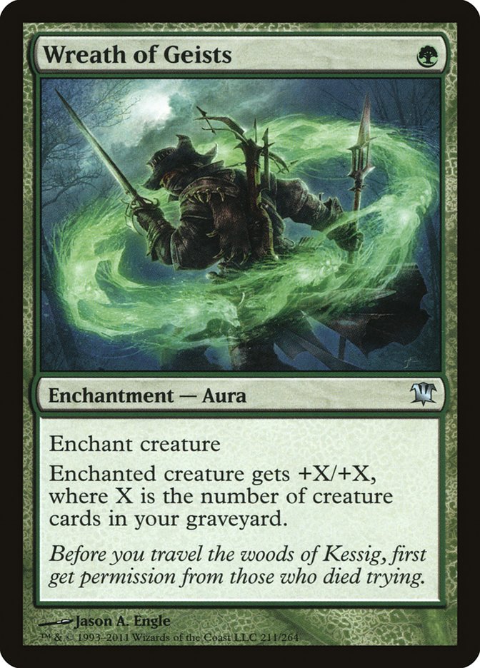 Wreath of Geists [Innistrad] Magic: The Gathering