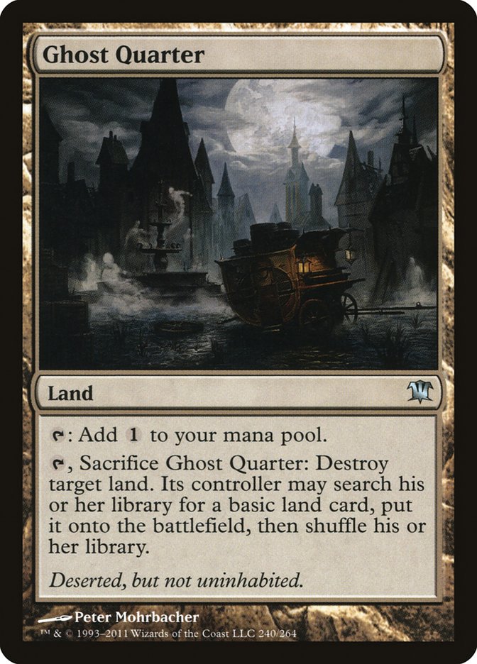 Ghost Quarter [Innistrad] Magic: The Gathering