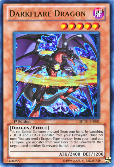 Darkflare Dragon [SDDC-EN002] Ultra Rare Yu-Gi-Oh!