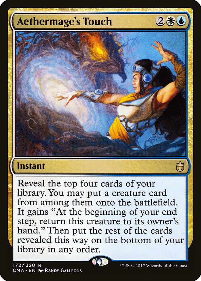 Aethermage's Touch [Commander Anthology] Magic: The Gathering