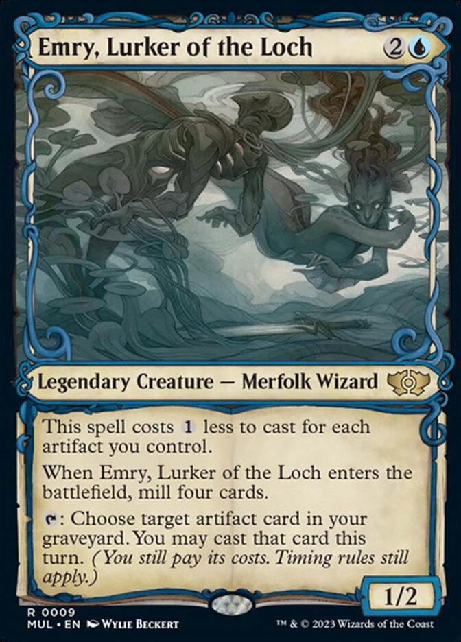 Emry, Lurker of the Loch [Multiverse Legends] Magic: The Gathering