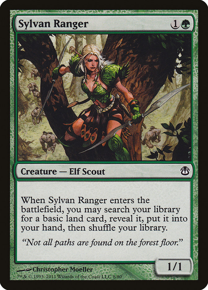 Sylvan Ranger [Duel Decks: Ajani vs. Nicol Bolas] Magic: The Gathering