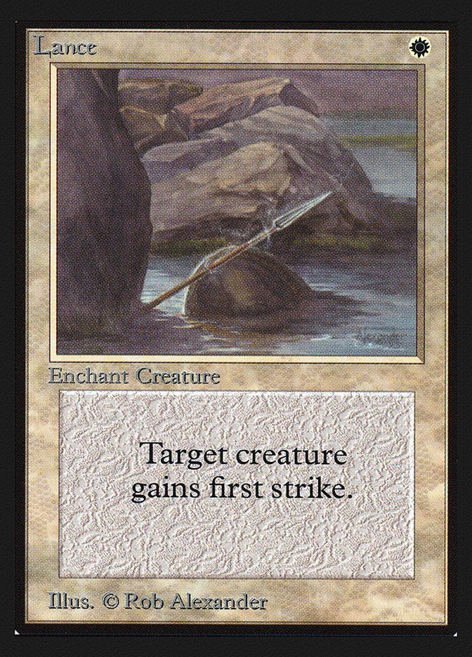 Lance [International Collectors' Edition] Magic: The Gathering