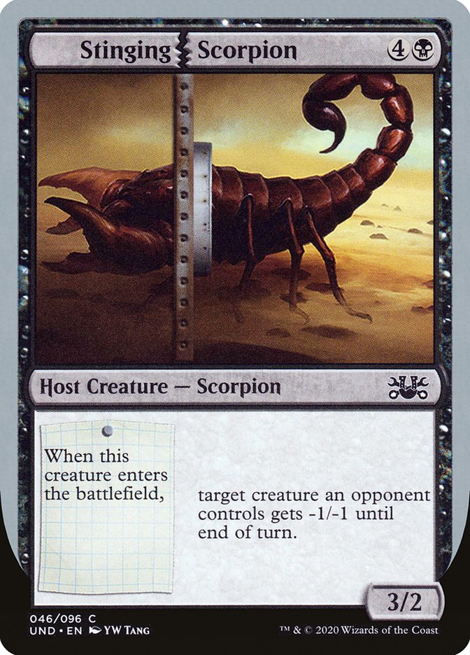 Stinging Scorpion [Unsanctioned] Magic: The Gathering