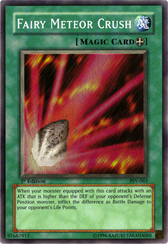 Fairy Meteor Crush [PSV-063] Super Rare Yu-Gi-Oh!