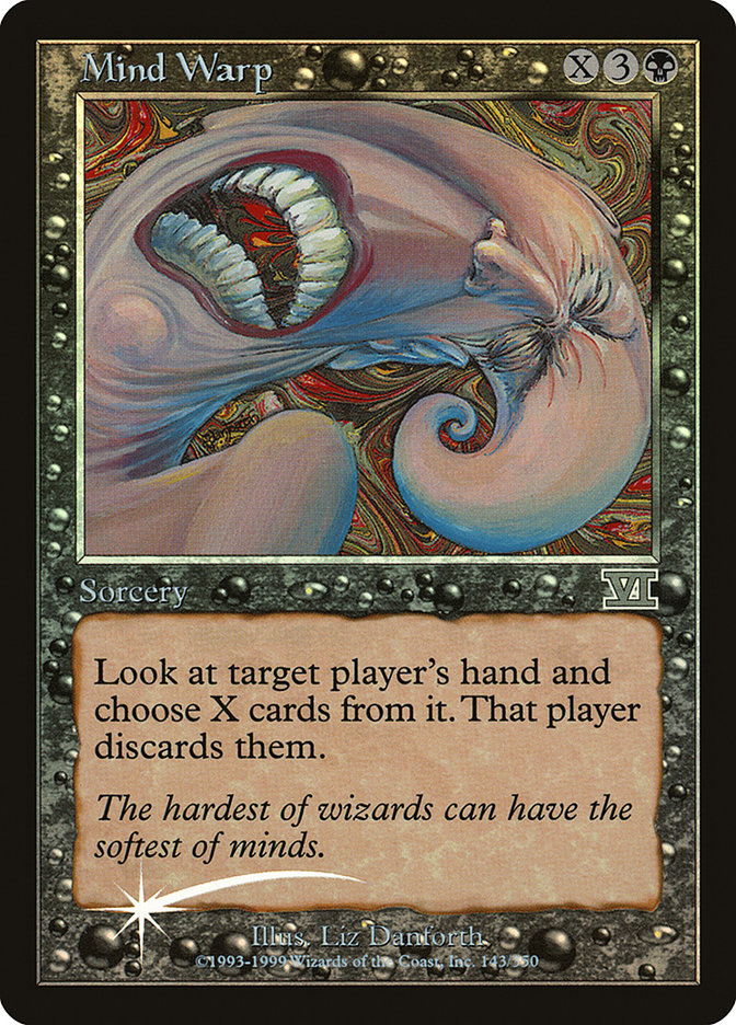 Mind Warp [Friday Night Magic 2000] Magic: The Gathering