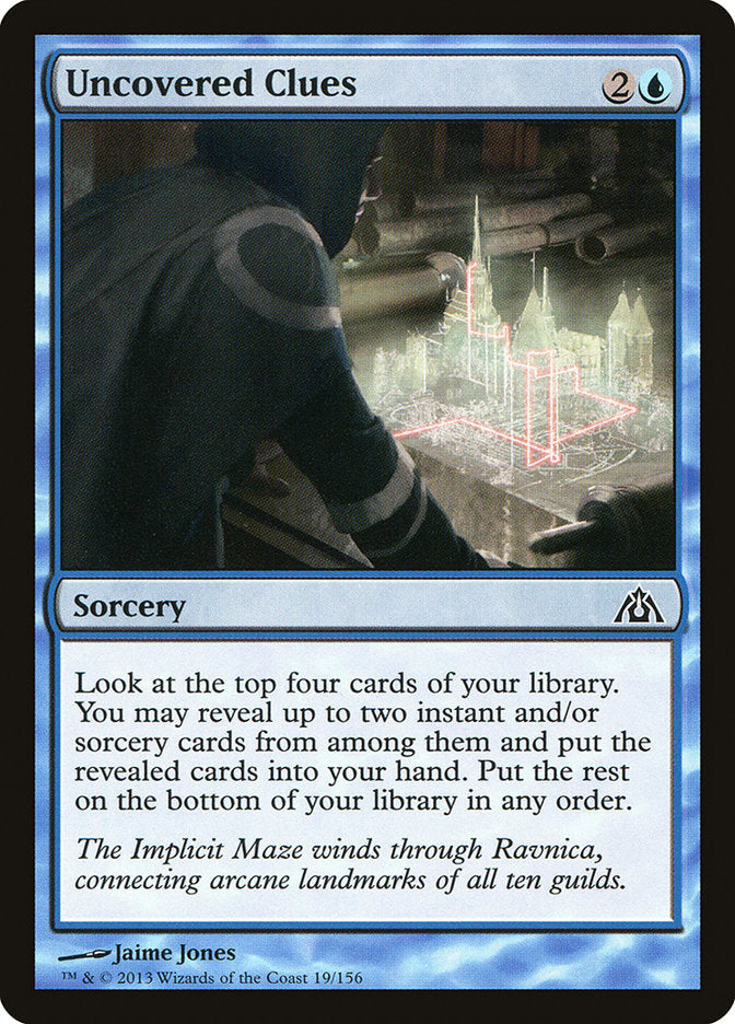 Uncovered Clues [Dragon's Maze] Magic: The Gathering