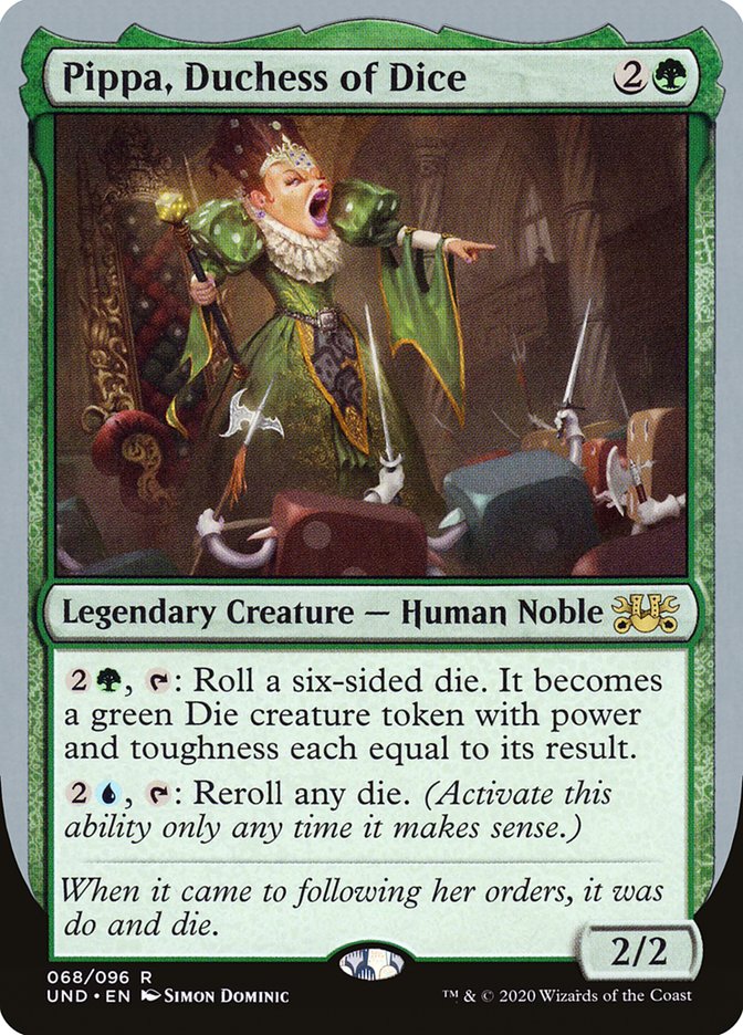 Pippa, Duchess of Dice [Unsanctioned] Magic: The Gathering