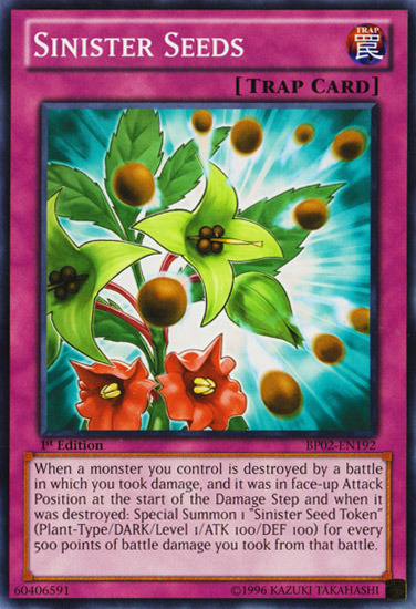 Sinister Seeds [BP02-EN192] Common Yu-Gi-Oh!