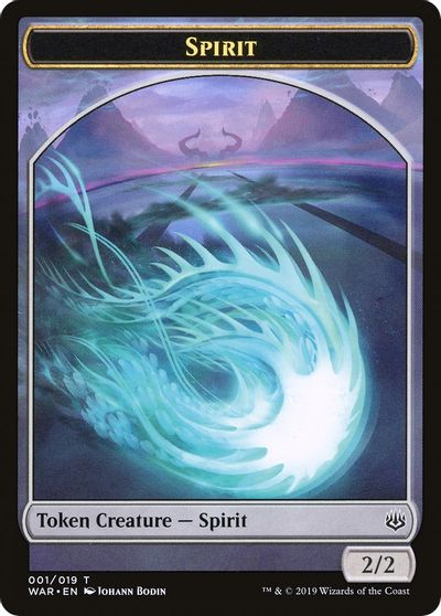On An Adventure // Spirit Double-Sided Token [Challenger Decks 2020 Tokens] Magic: The Gathering