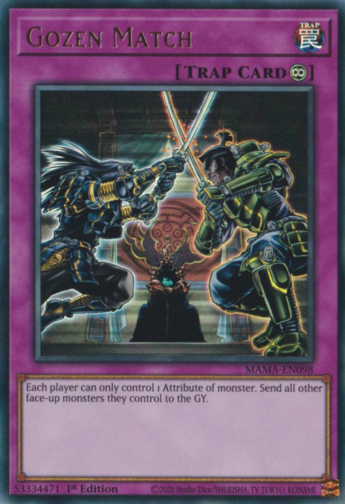 Gozen Match [MAMA-EN098] Ultra Rare Yu-Gi-Oh!
