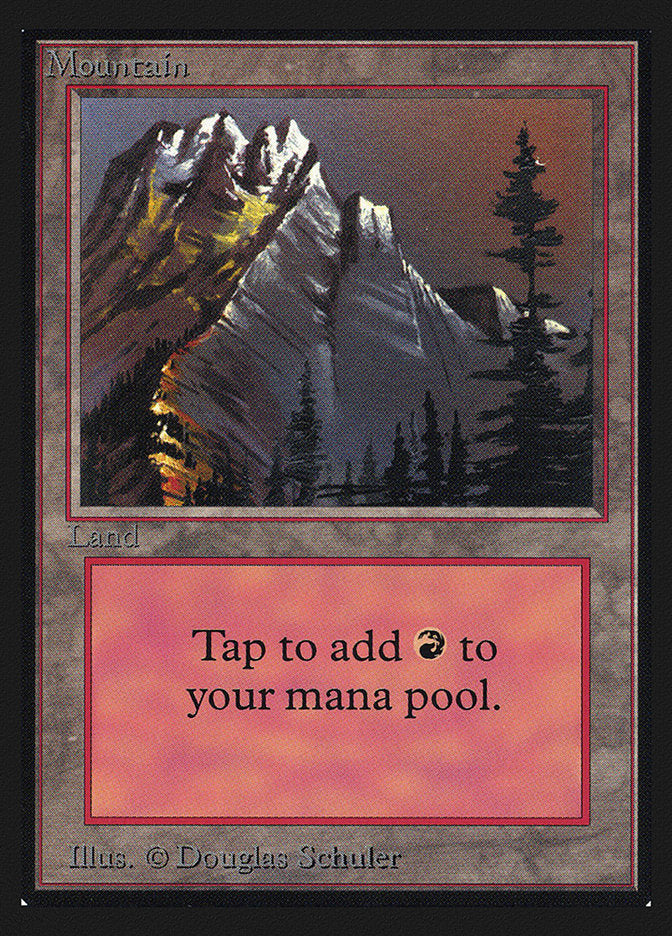 Mountain (297) [Collectors' Edition] Magic: The Gathering