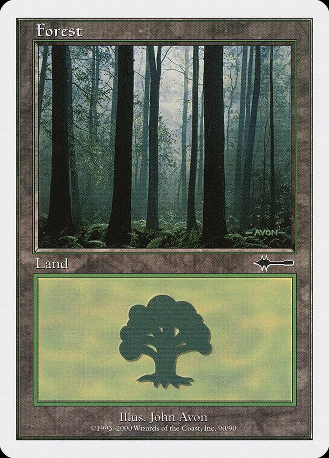 Forest (90) [Beatdown] Magic: The Gathering