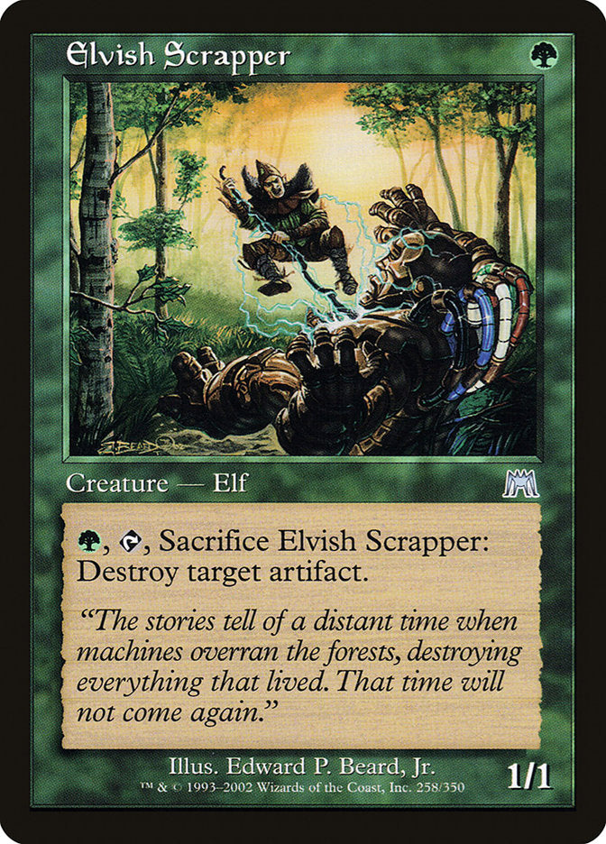 Elvish Scrapper [Onslaught] Magic: The Gathering