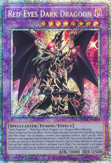 Red-Eyes Dark Dragoon [BROL-EN094] Starlight Rare Yu-Gi-Oh!